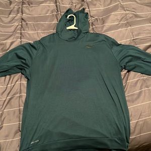 Nike Dri Fit - Hooded Long Sleeve T Shirt Dri Fit - Men’s XXL